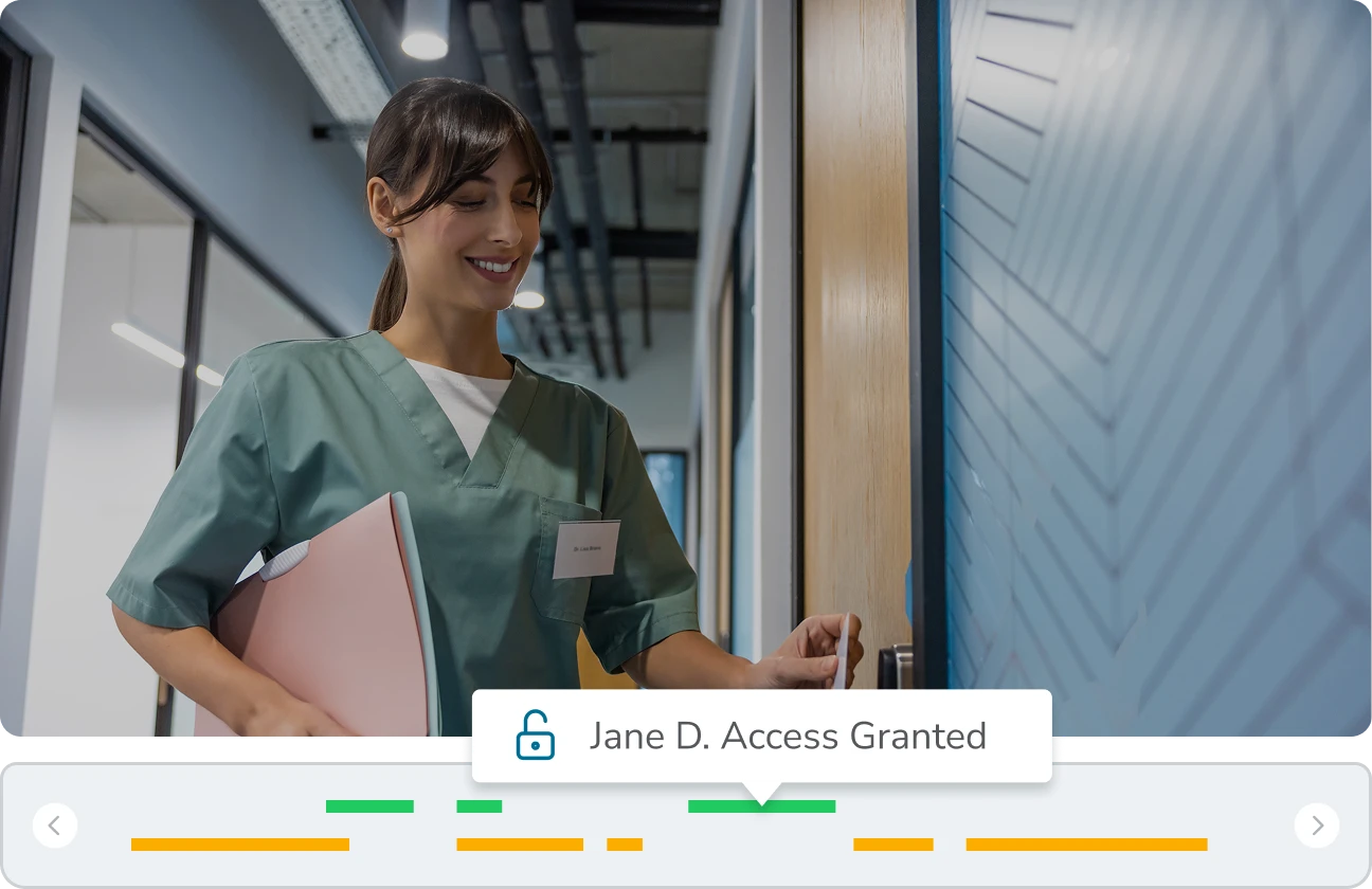 Secure Entrances and Control Access to Sensitive Areas