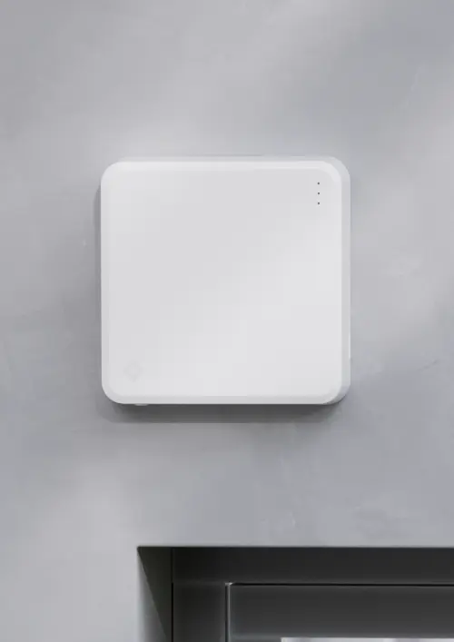 Rhombus DC10 single door controller, the foundational hub that connects single doors to the Rhombus Access Control and Security platform, while also serving as a hub for Rhombus Smart Sensors. With enterprise-grade scalability and a compact design built for the tightest spaces, it delivers total cloud-based access control without the complexity.