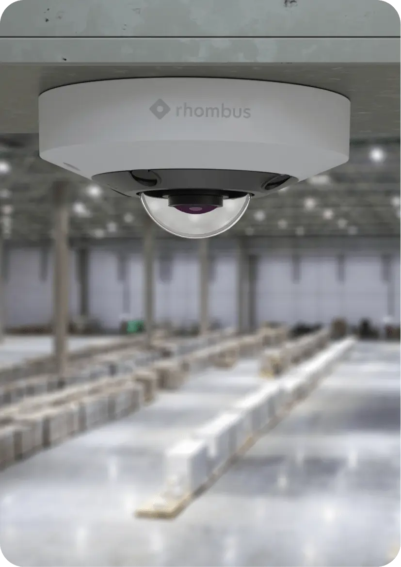 Fisheye business security camera system offers 360-degree coverage and zero blind spots for day to day operations