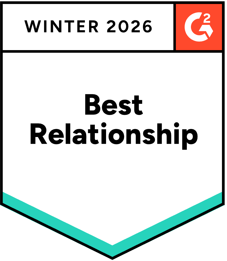 G2 Best Relationship 2026