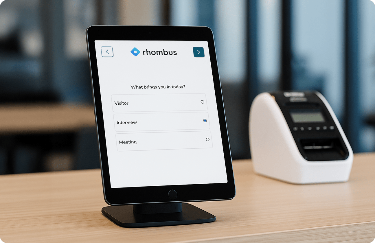 Deliver polished first impressions with fast, modern sign-in, sign-out processes. Invited guests enjoy a streamlined, auto-filled sign-in experience with their information pre-populated at the kiosk.