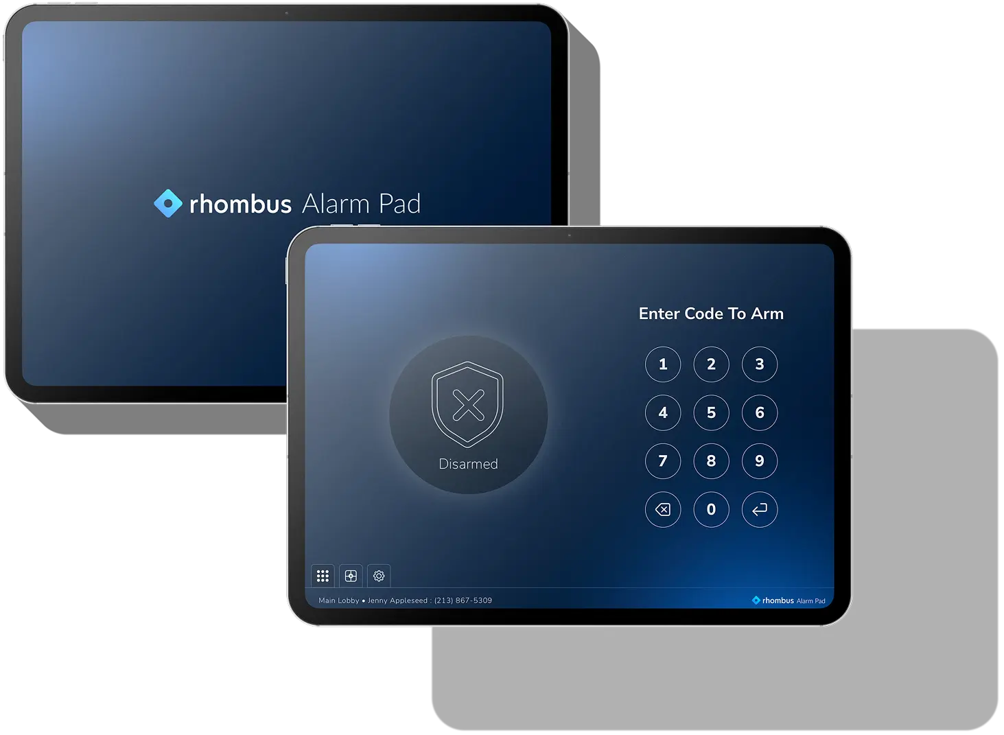 Arm and Disarm Your Spaces with the Rhombus Alarm Pad App