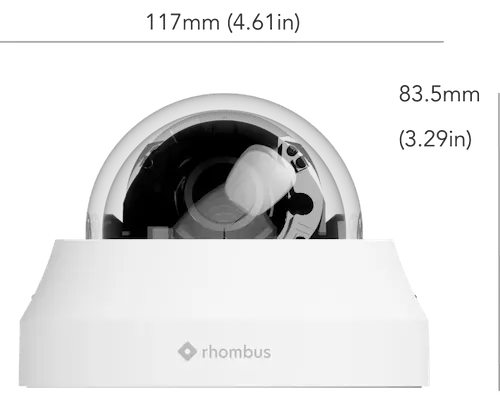 undefined camera with dimensions