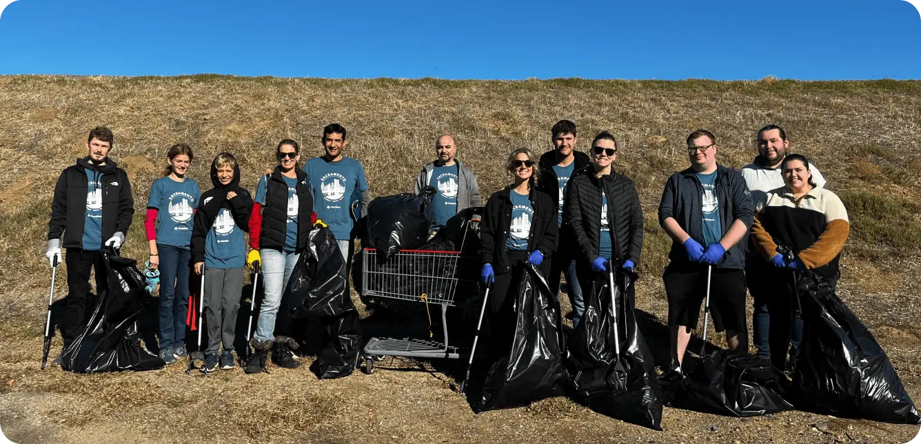 River Cleanup Team Photo