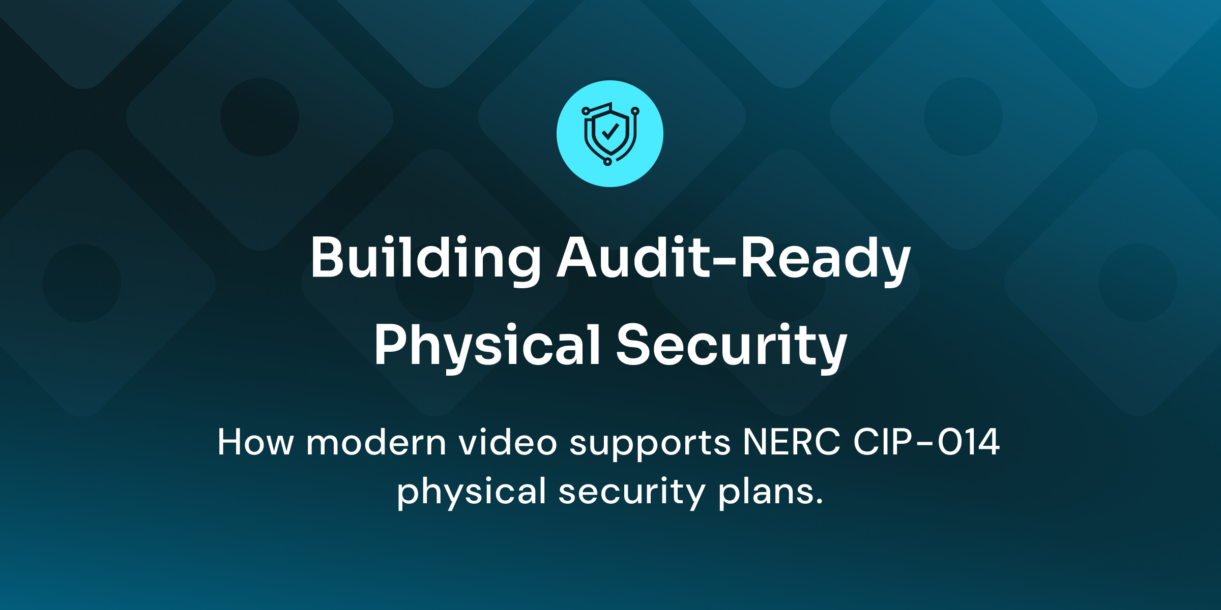 Built for Security. Ready for Compliance.