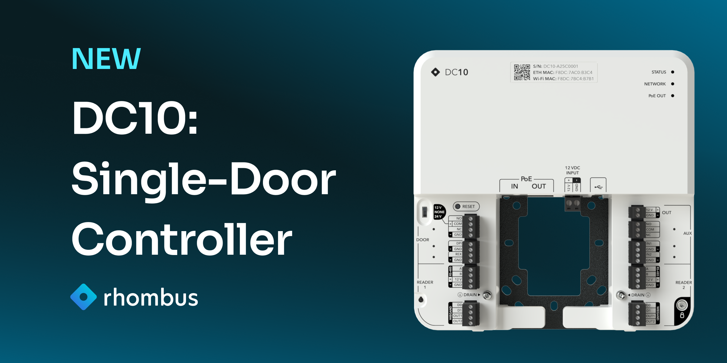 The DC10 Single-Door Controller