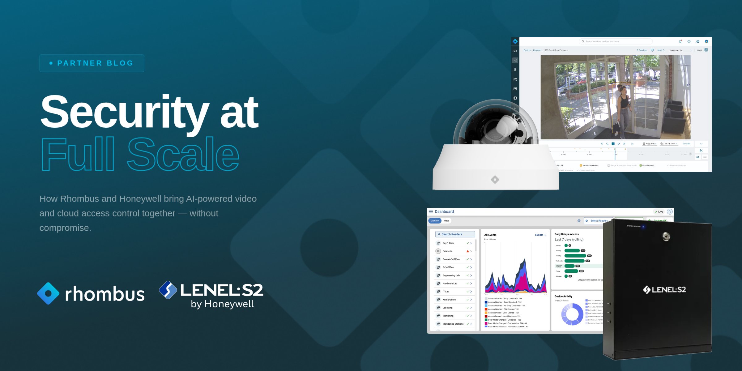 Rhombus and LenelS2 Elements: Security at Full Scale