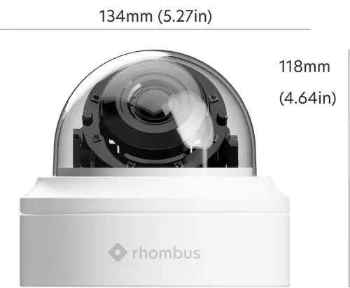 undefined camera with dimensions